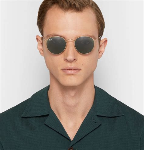 ray ban round sunglasses men|ray ban round polarized sunglasses.